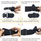 2 Set 1.5 Inch Flat Dual Adjustable Plastic Quick Side Release Plastic Buckles and Tri-glide Slides for Luggage Straps Pet Collar Backpack Repairing (Black, Fit For 1.5”/38mm Webbing Straps)